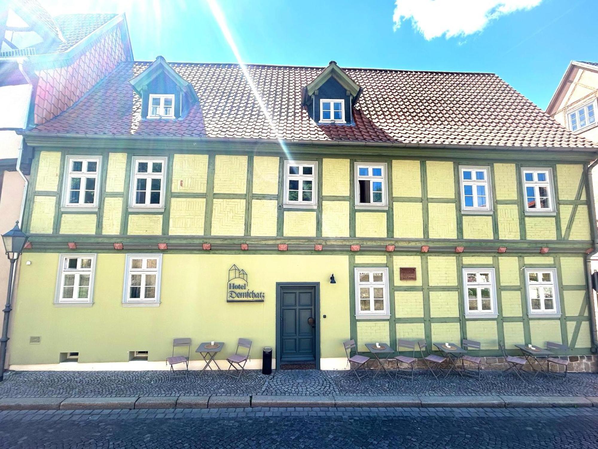 Hotel Domschatz Quedlinburg Kültér fotó