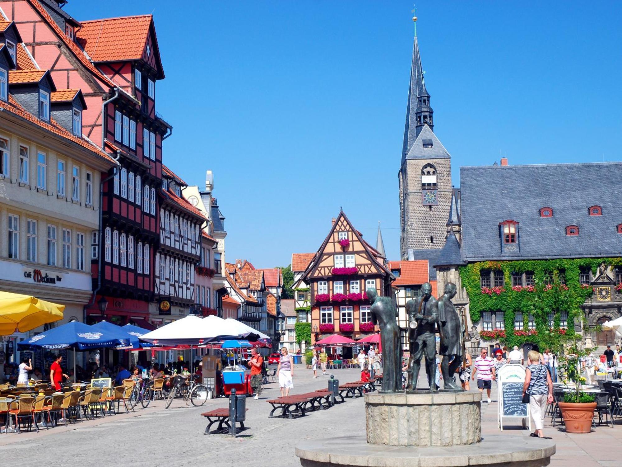 Hotel Domschatz Quedlinburg Kültér fotó